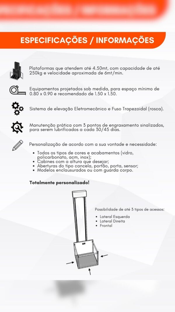 Plataforma de Meia Cabine - Imagem 2